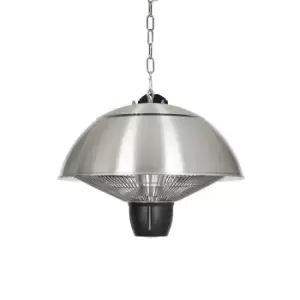 Silver Electric Hanging Mushroom Patio Heater