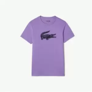 Lacoste Croc II T Shirt - Purple