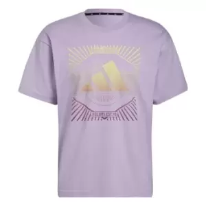 adidas U G Tee 99 - Purple