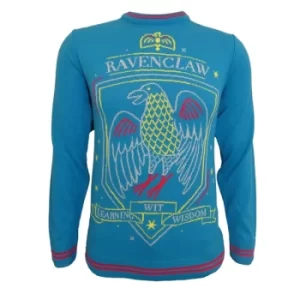 Harry Potter Ravenclaw Eagle Crest Unisex Christmas Jumper Large