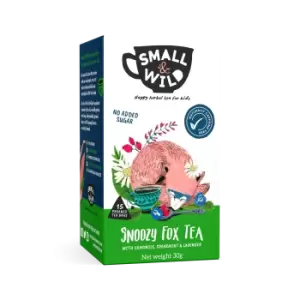 Small & Wild Snoozy Fox Tea with Camomile, Spearmint & Lavender - 15 Bags