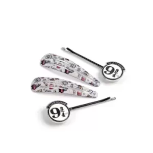 Official Harry Potter Platform 9 3/4 Hair Clip Set