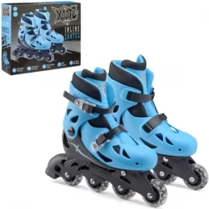 Xootz Kids Inline Skates Adjustable Beginner Roller Blade Boots Medium UK Size 13-3