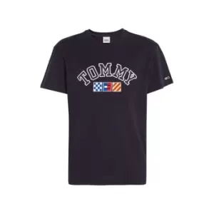 Tommy Jeans Tjm Rlx Archive Sailing S/S Tee - Blue