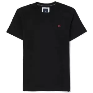 Crew Clothing Mens Classic Tee Black Medium