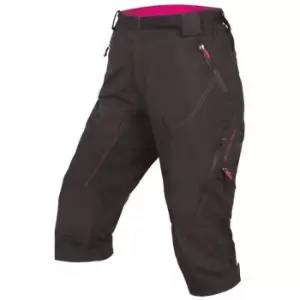 Endura Womens Hummvee three quarterII Short - Black