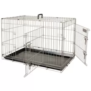 Pet Crate Ebo Metallic Brown 61x43x50cm 517580 FLAMINGO - Brown