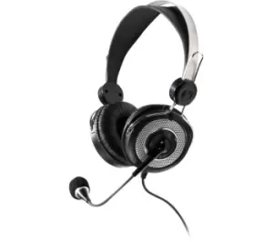 VIVANCO 36652 Retro Headset Black