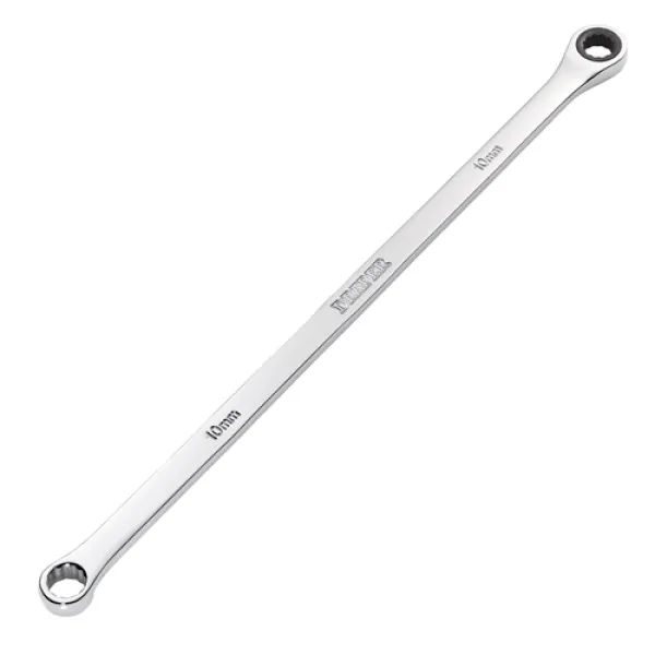 Draper HI-TORQ Metric Extra-Long Double Ring Ratchet Spanner, 10mm