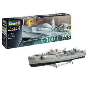 German Fast Attack Craft S-100 1:72 Revell Model Kit