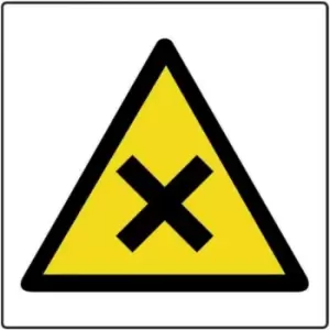 Spectrum Industrial Irritant Safety Sticker (250 Pack) - 50 x 50mm