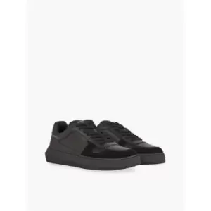 Calvin Klein Jeans Chunky Cupsole Laceup Mix Lth - Black