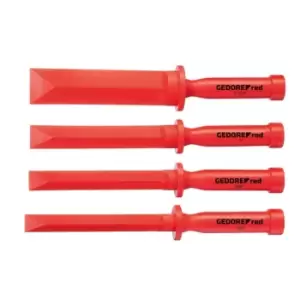 Gedore Plastic chisel set width 3/4-1.1/2 4pcs