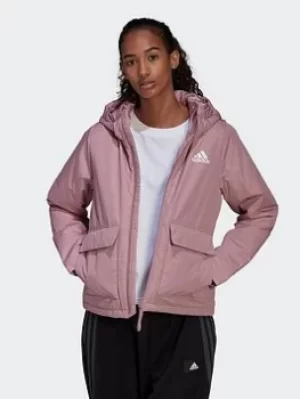 adidas Bsc Sturdy Hooded Jacket, Black Size M Women