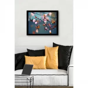 SC0564 Multicolor Decorative Framed MDF Painting