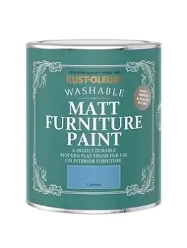 Rust-Oleum Matt Finish 750 Ml Furniture Paint - Cerulean