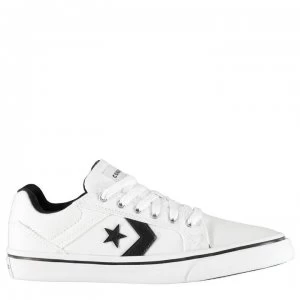 Converse Distrito 2 Canvas Low Trainers - White/Black