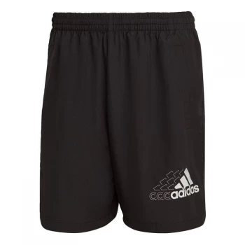 adidas Essentials Logo Woven Shorts Mens - Black