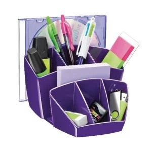 CEP Pro Gloss Desk Tidy Purple 580GPURPLE