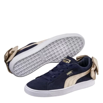 Puma Bow Ladies Trainers - Blue