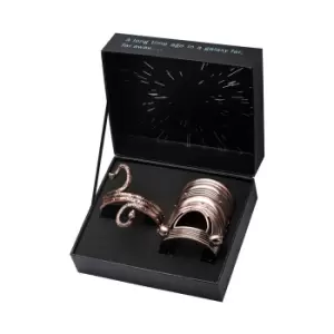 Star Wars Princess Leia Premium Gold Cuff and Bracelet Replica Set - Zavvi Worldwide Exclusive