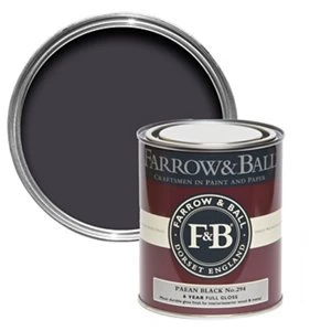 Farrow & Ball Paean Black No. 294 Gloss Metal & wood Paint 0.75L