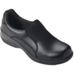 Womens/Ladies Comfort Grip Slip-On (2 uk) (Black) - Black - Dennys