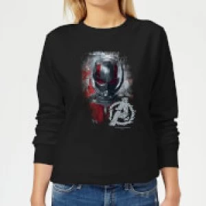 Avengers Endgame Ant Man Brushed Womens Sweatshirt - Black - XS