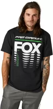 FOX Pro Circuit Basic T-Shirt, Black Size M black, Size M