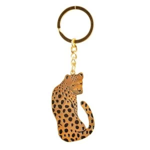 Sass & Belle Leopard Love Keyring