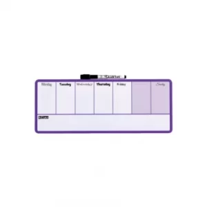 Weekly Organizer 140x360mm Purple