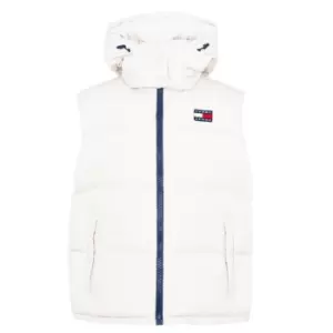 Tommy Jeans Alaska Puffer Gilet - Cream