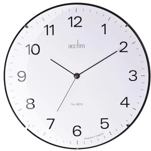 Acctim Marcos Glass Wall Clock