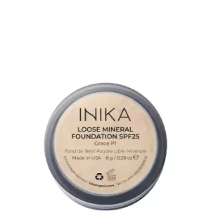 INIKA Loose Mineral Foundation SPF25 8g (Various Shades) - Grace