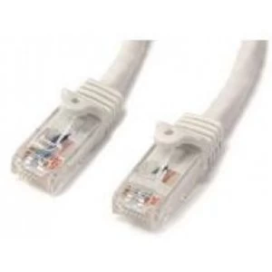 StarTech White Gigabit Snagless RJ45 UTP Cat6 Patch Cable - Patch Cord (3m)