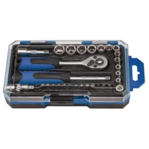 Draper Socket Set, 1/4" Sq. Dr. (35 Piece)