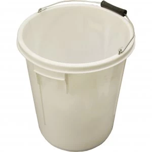 Faithfull General Purpose Bucket 25l White