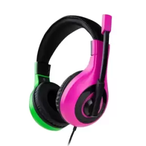 Nintendo Switch Pink/Green Headset