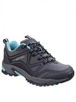 Cotswold Abbeydale Low Walking Trainer, Grey, Size 6, Women