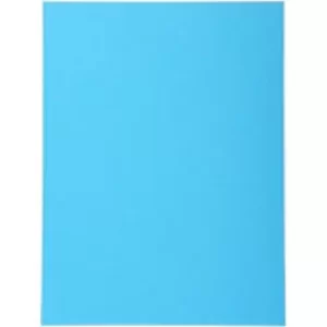 Forever Square Cut Folders A4 Bright Blue, 5 Packs of 100