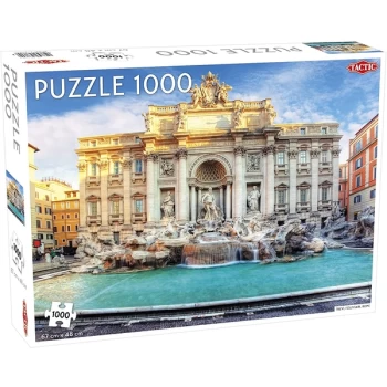 Tactic Trevi Fountain Jigsaw Puzzle - 1000 Pieces