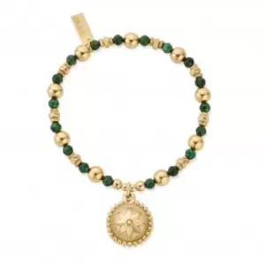 Gold Wandering Free Malachite Bracelet GBMFR3227