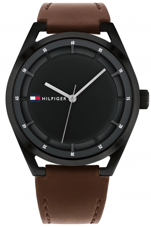 Tommy Hilfiger Black And Brown 'Collin' Fashion Watch - 1791771