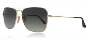 Ray-Ban Caravan Sunglasses Gold 181/71 58mm