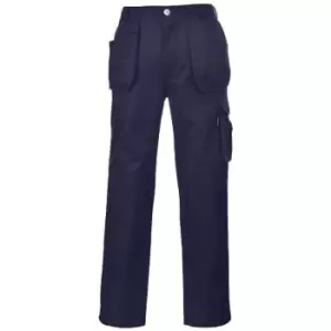 Portwest Mens Slate Holster Work Trousers (XL R) (Navy) - Navy