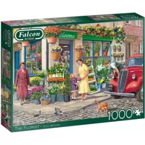 Jumbo Falcon de luxe The Florist 1000 Piece Jigsaw Puzzle