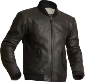 Halvarssons Torsby Motorcycle Leather Jacket, brown, Size 54, brown, Size 54