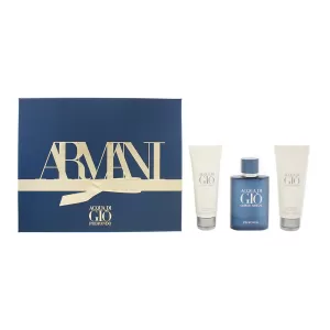 Giorgio Armani Acqua di Gio Profondo Gift Set 75ml Eau de Parfum + 75ml Shower Gel + 75ml Aftershave Balm