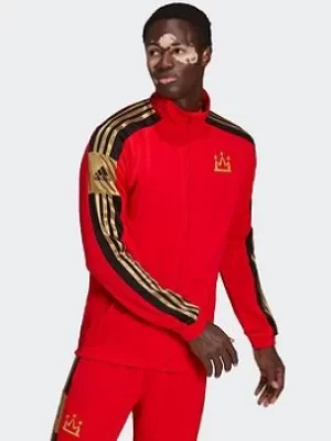 adidas Salah Squadra Track Top, Red Size M Men