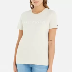 Tommy Hilfiger Cotton-Jersey Logo T-Shirt - L